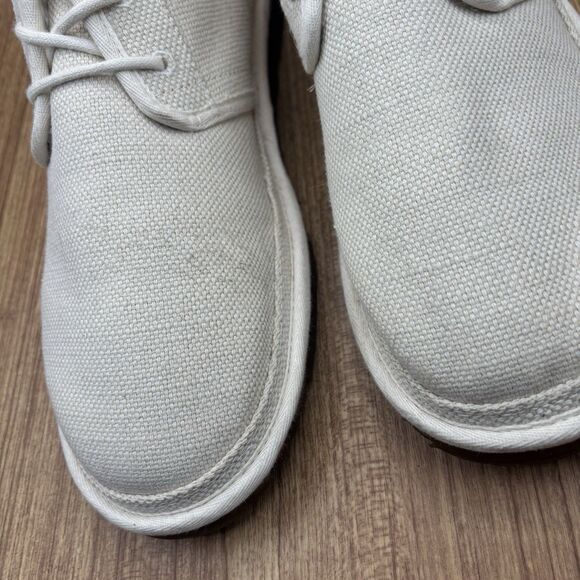 UGG NEUMEL MEN’S NATURAL HEMP PLANT BASED COLLECTION SIZE 13 OFF WHITE BOOTS main image 6